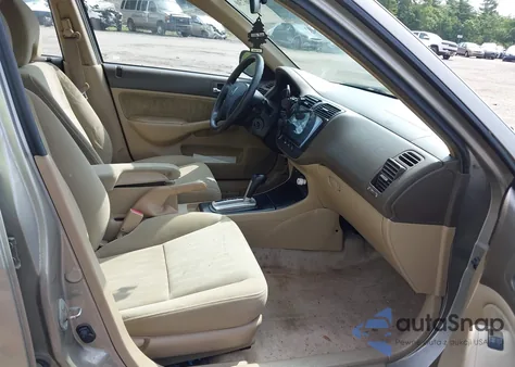 2004 Honda Civic Lx из США, поврежденный, VIN 2HGES16594H615254